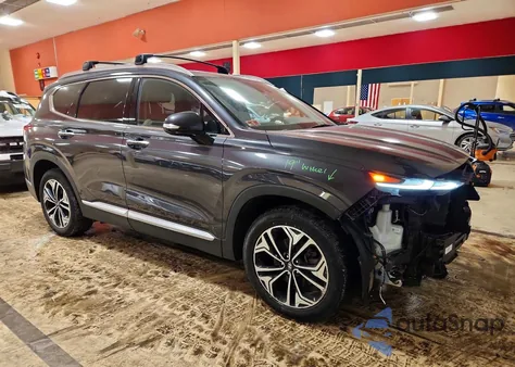 2020 Hyundai Santa Fe Sel from USA, damaged, VIN 5NMS3CAA4LH236079